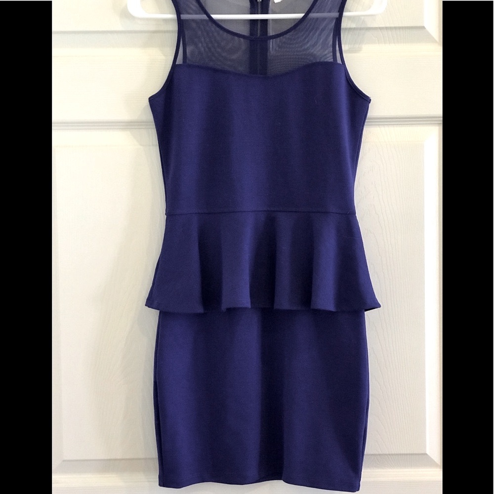 Garage  Sleeveless Dress with sheer top